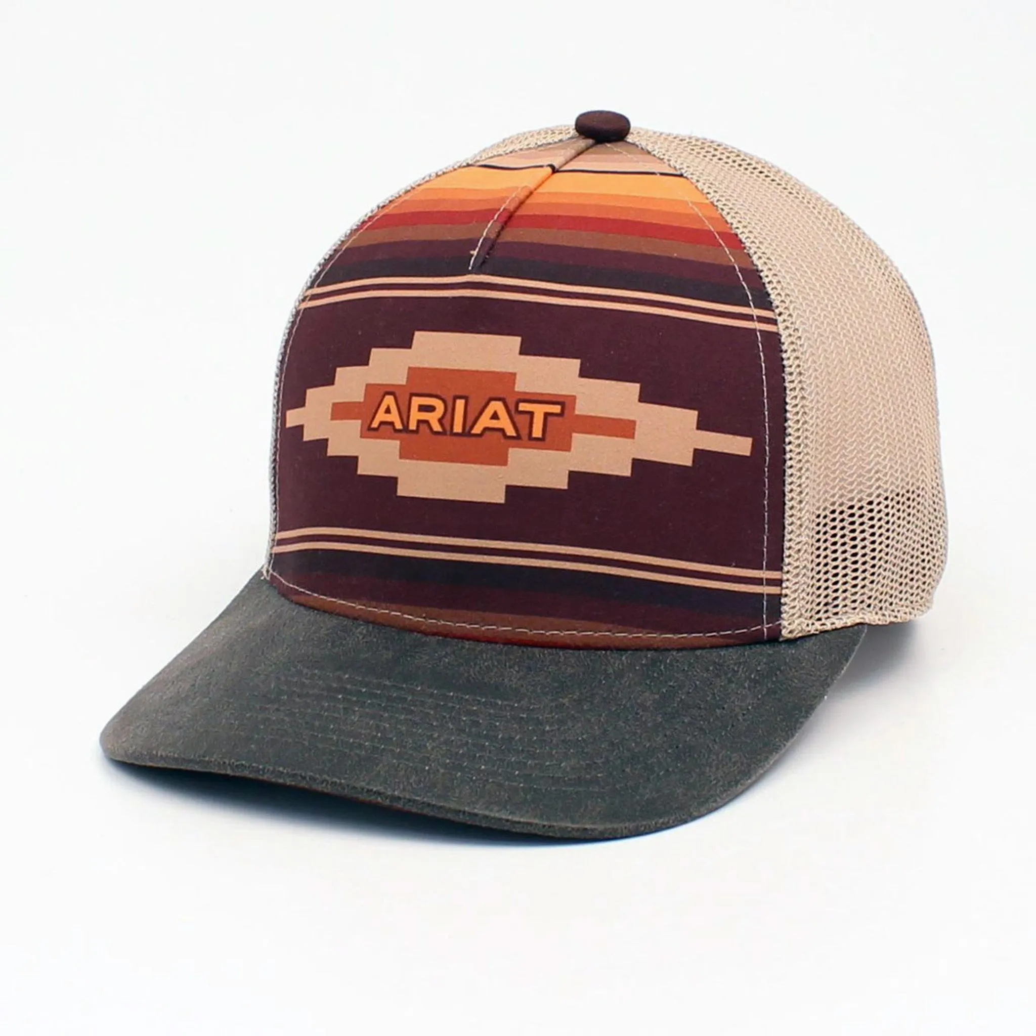 Ariat Tan Sunset Aztec Cap