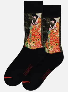 Art Socks -Gustav Klimt -Hope II -Medium