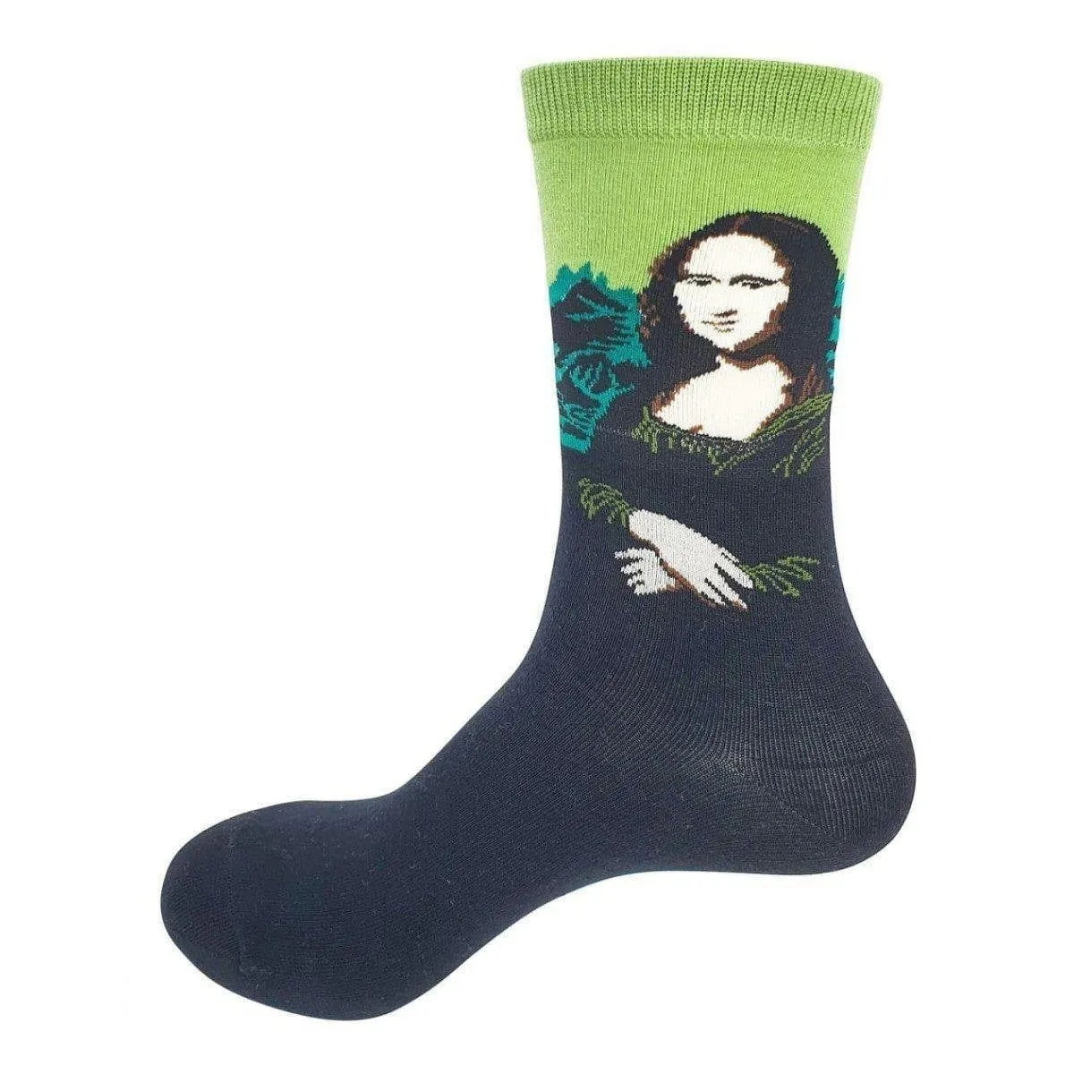 Art Socks Mona Lisa - Green