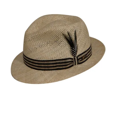 Bailey of Hollywood Zanzibar Straw Fedora