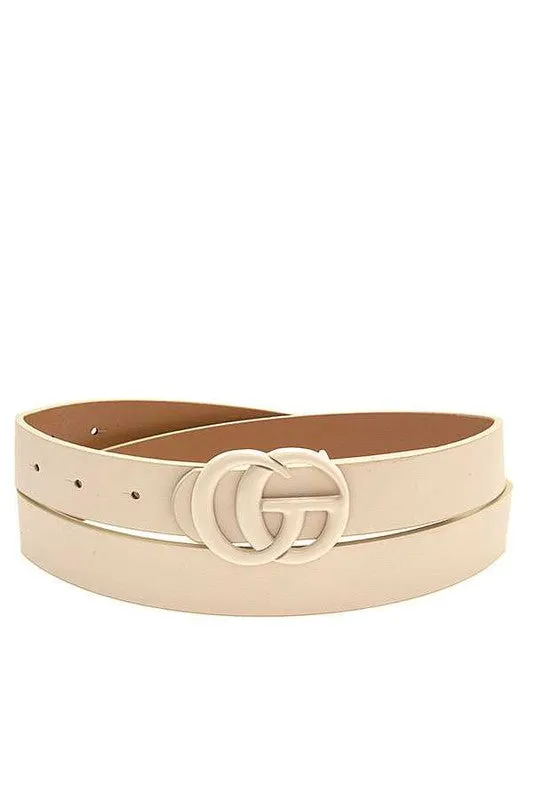 Beige Fashion Belt