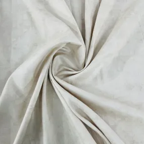 Beige Solid Cotton Satin Fabric