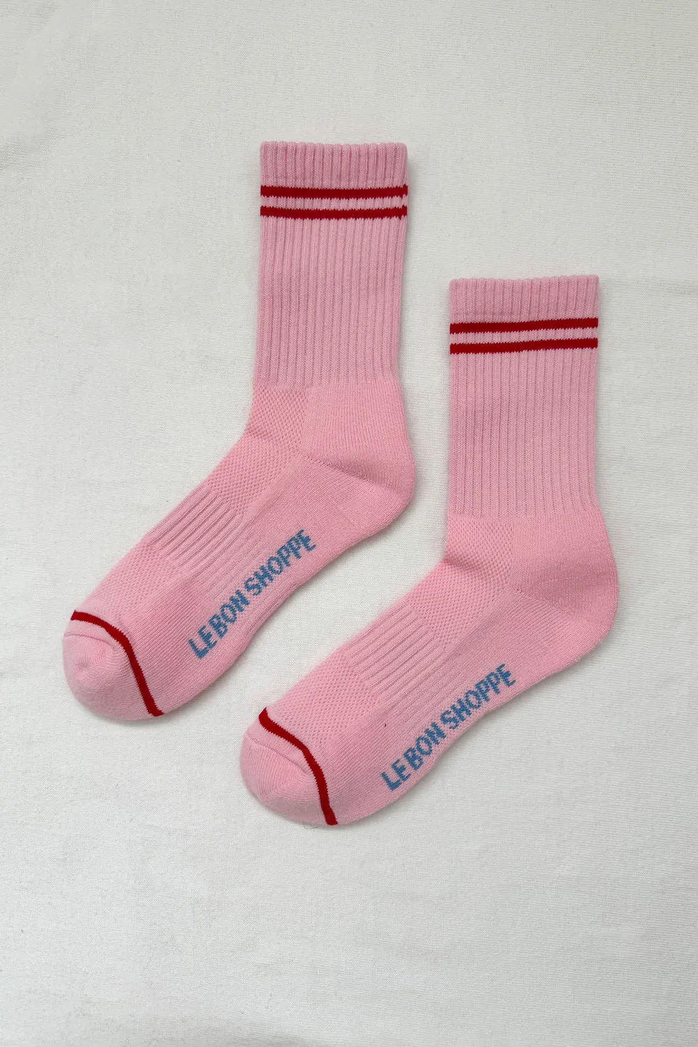 Boyfriend Socks (Amour Pink)