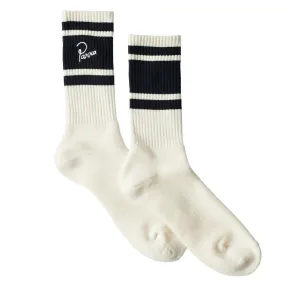 BY PARRA CREW SOCKS // WHITE