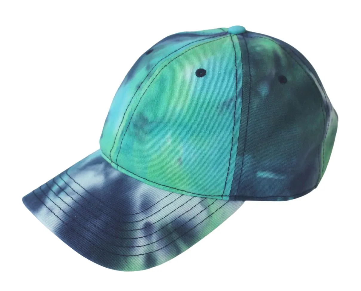 Cerulean Tie Dye Baseball Cap