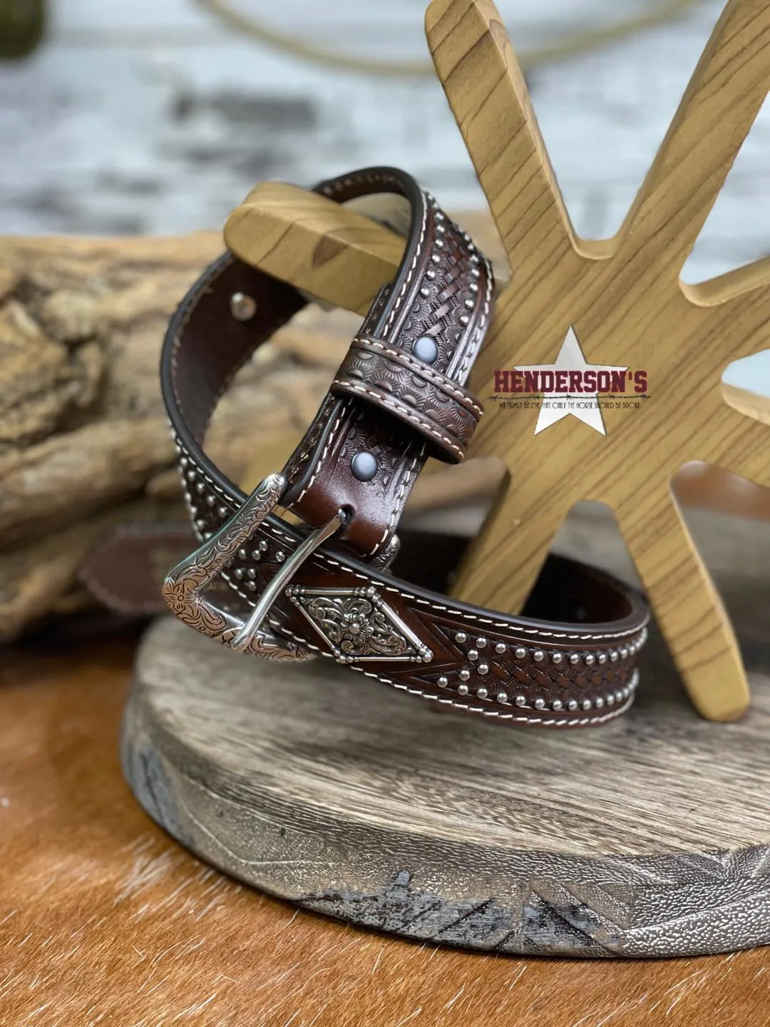 Diamond Concho Belt