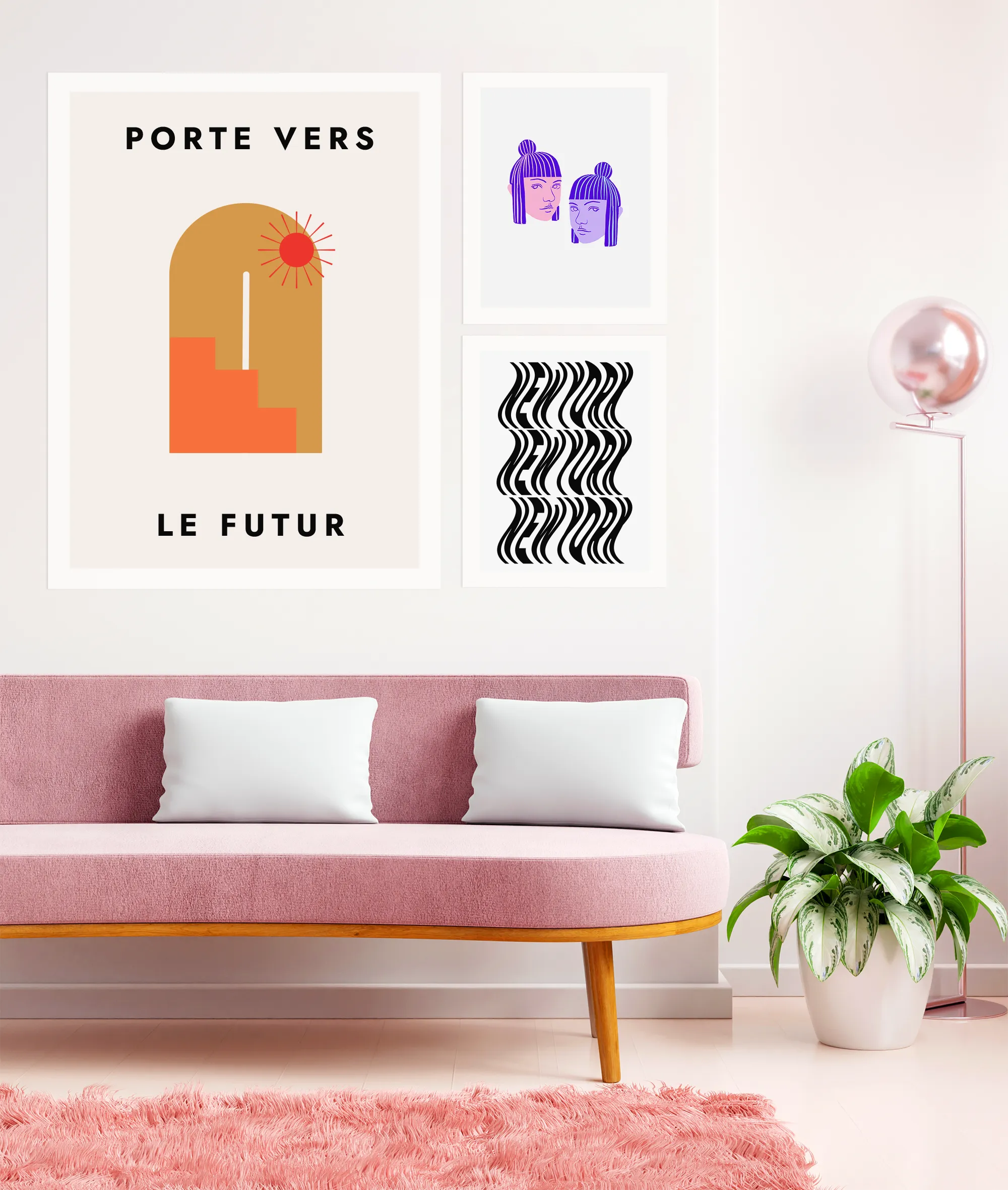 Door to the Future (Porte Vers Le Futur) Print