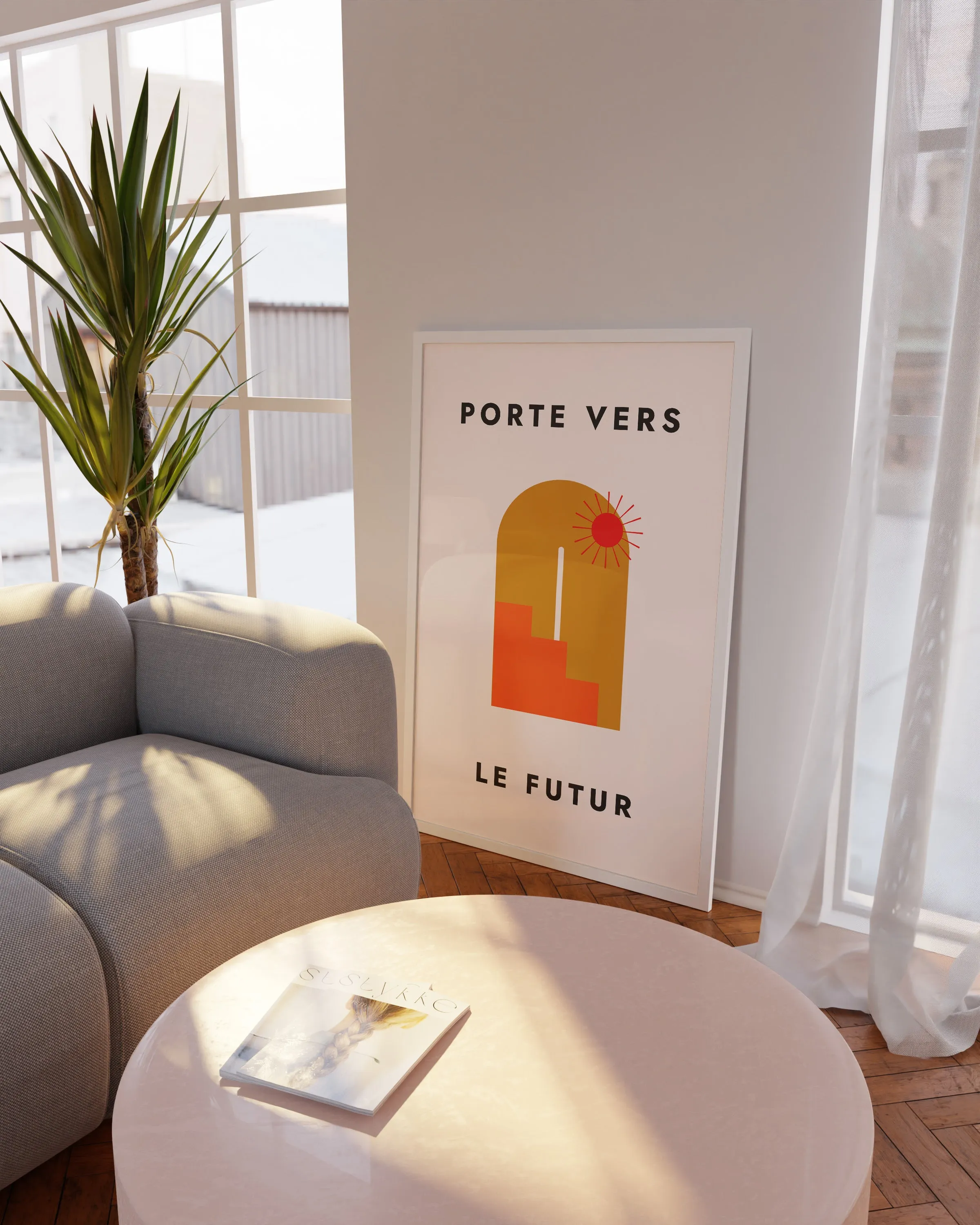 Door to the Future (Porte Vers Le Futur) Print