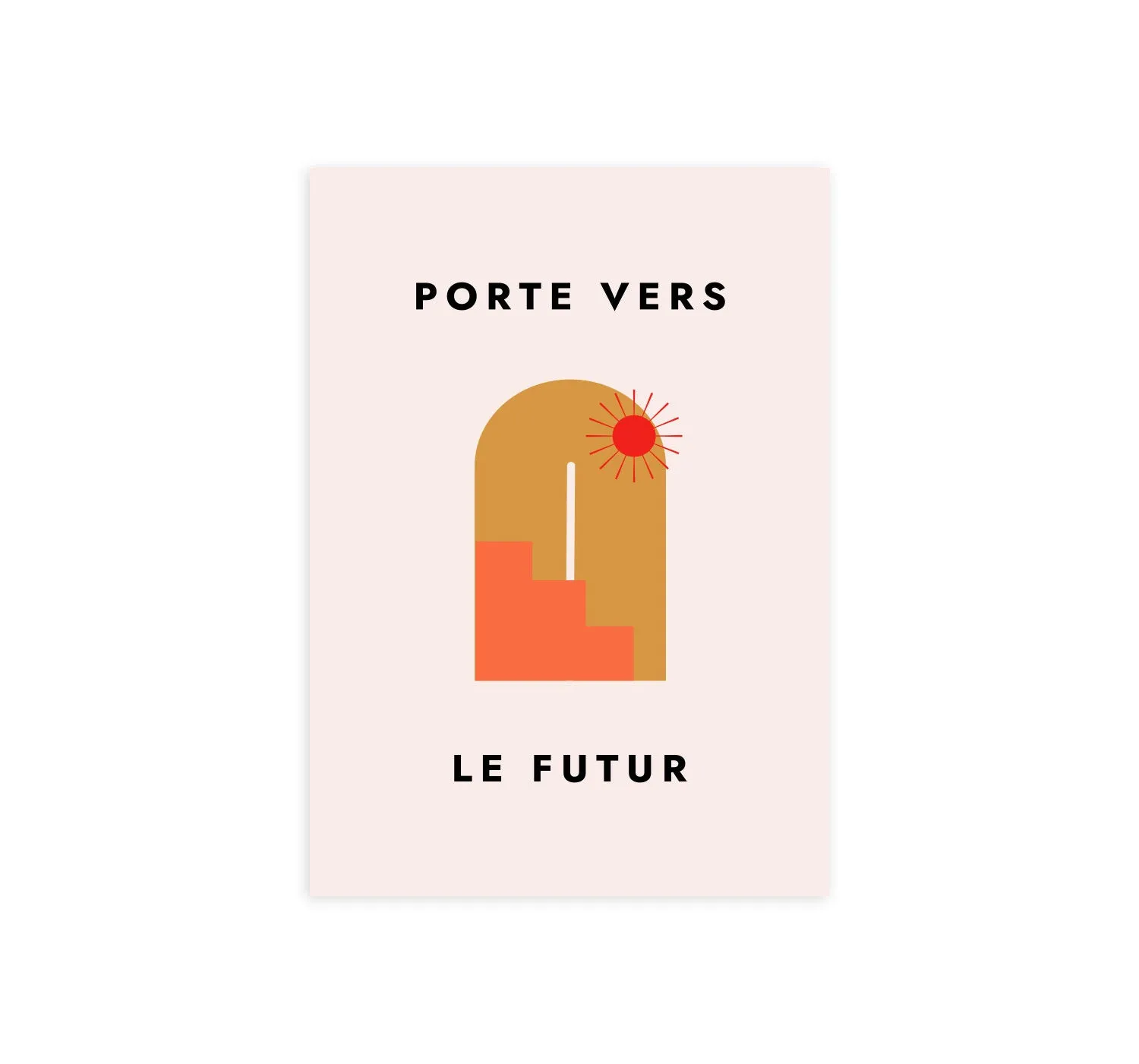 Door to the Future (Porte Vers Le Futur) Print