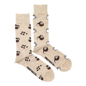 Men's Vintage Coffee Socks