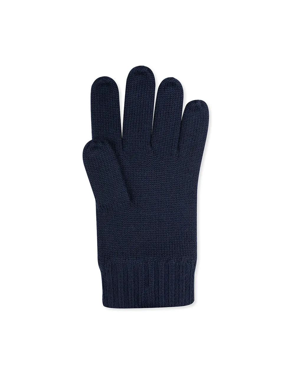 Merino Wool Gloves-Blue