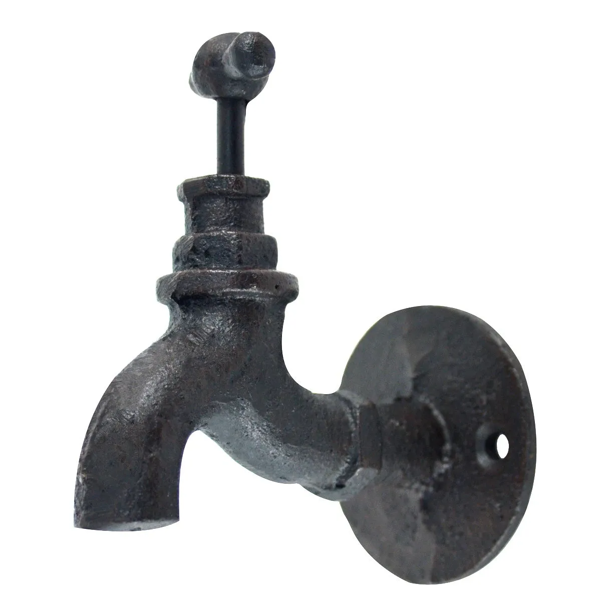 Metal Wall Mount Spigot Handle Outdoor Hook