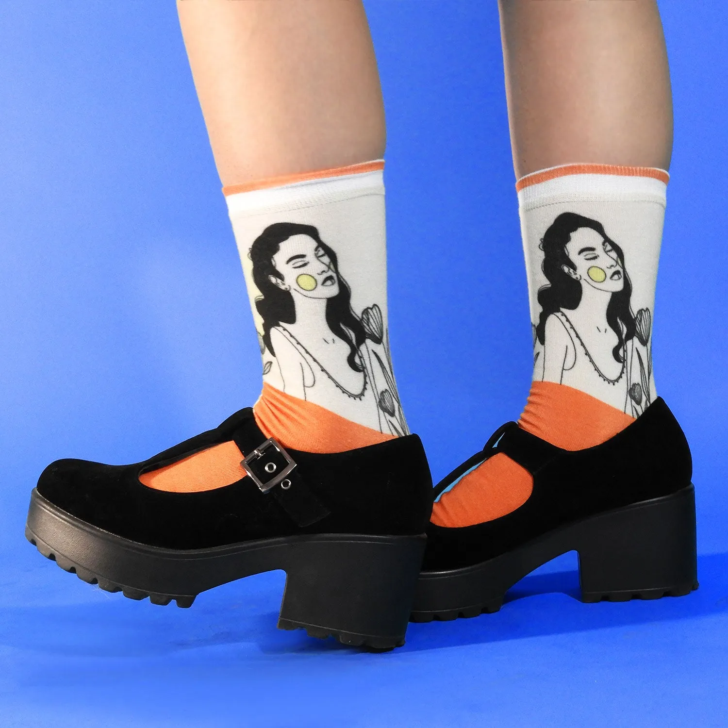 Modern Art Printed Socks