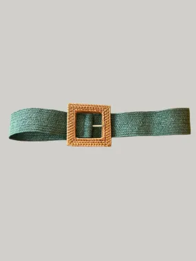 Olive Green Stretch Belt