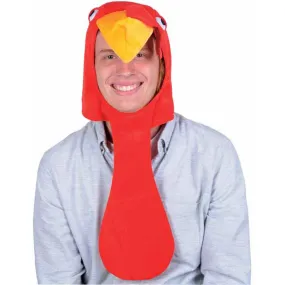 Plush Turkey Hat One Size (1/Pk)