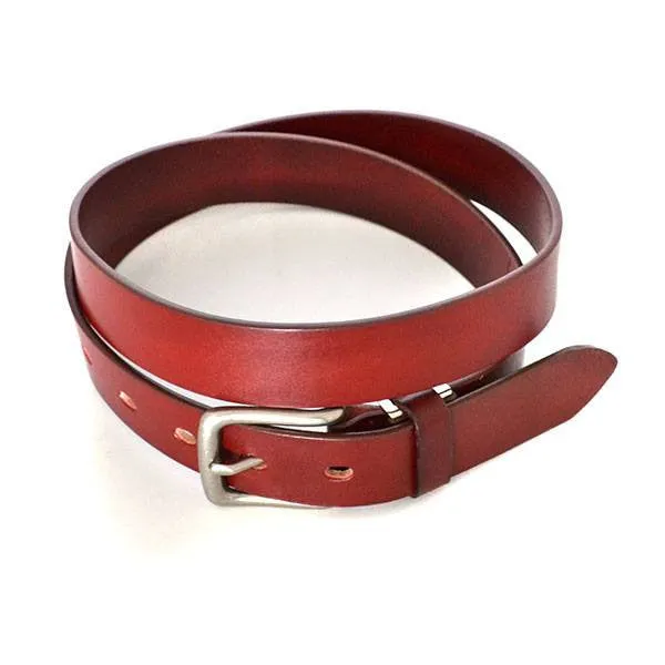 RUSSELL - Unisex Tan Genuine Leather Belt