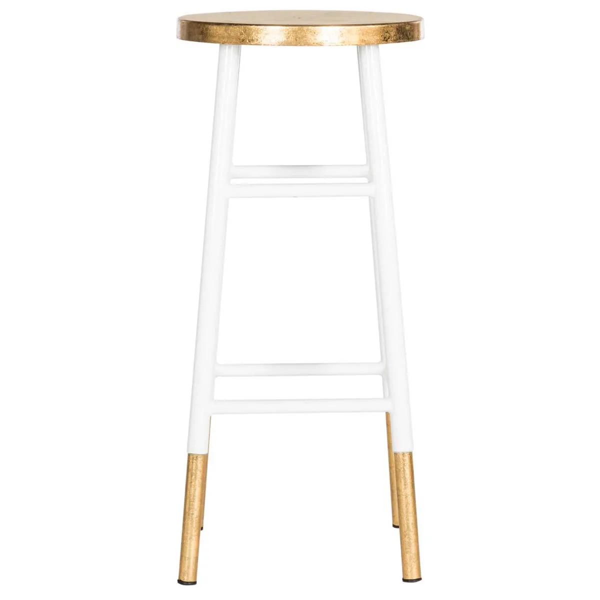 Safavieh Emery Dipped Gold Leaf Bar Stool , FOX3230