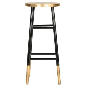 Safavieh Emery Dipped Gold Leaf Bar Stool , FOX3230