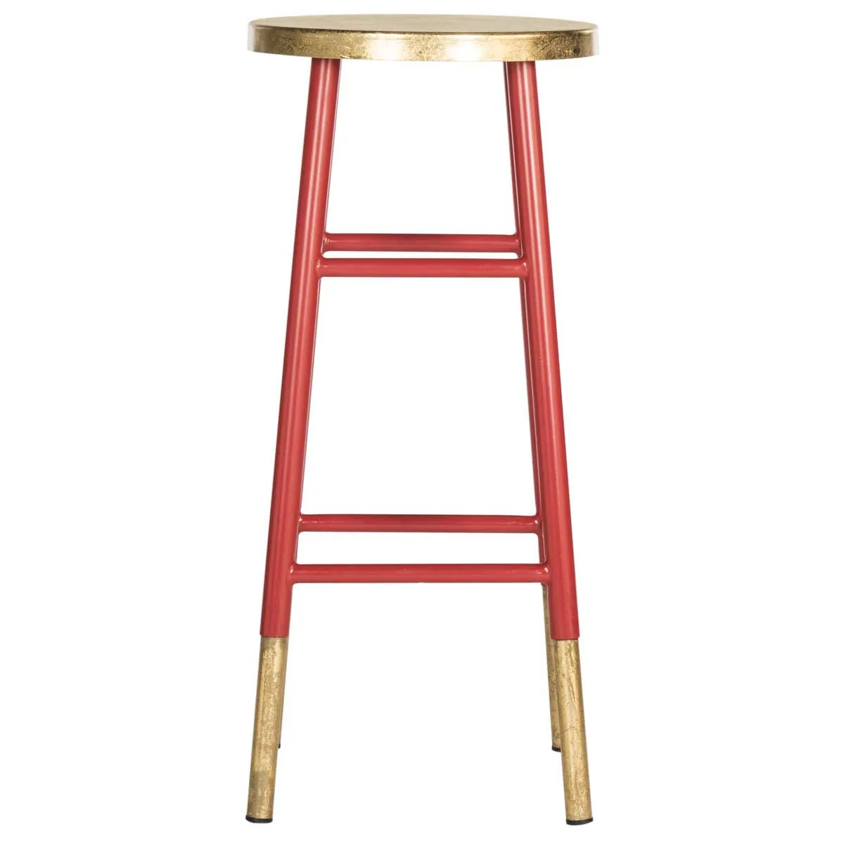 Safavieh Emery Dipped Gold Leaf Bar Stool , FOX3230