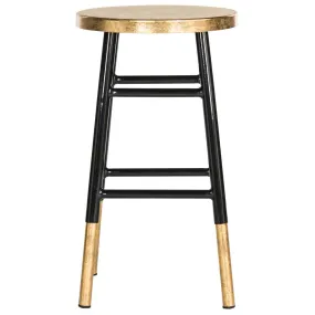 Safavieh Emery Dipped Gold Leaf Counter Stool , FOX3231