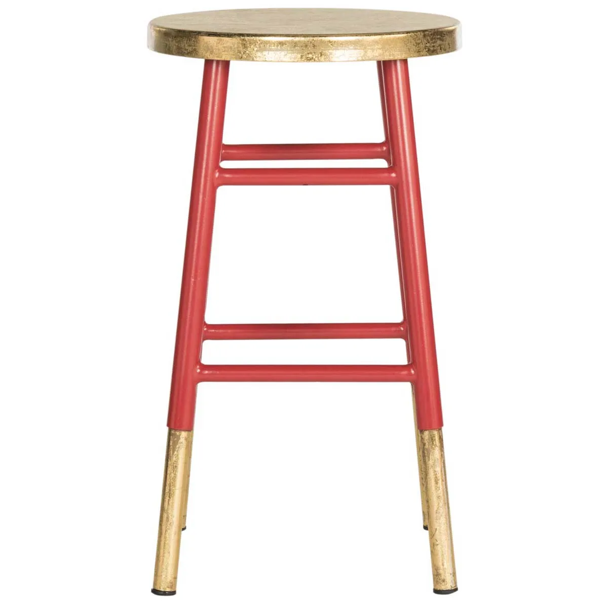 Safavieh Emery Dipped Gold Leaf Counter Stool , FOX3231