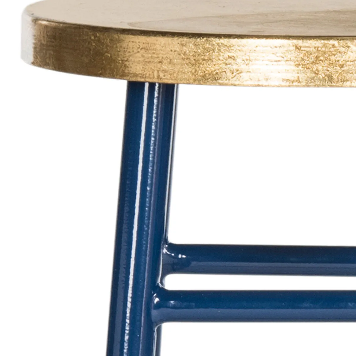 Safavieh Emery Dipped Gold Leaf Counter Stool , FOX3231