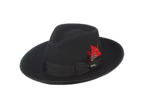 Scala Bisbee Premium Wool Felt Zoot Large Brim