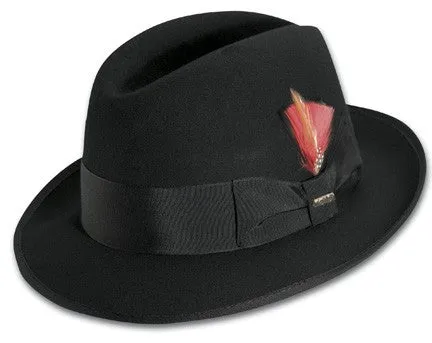 Scala Premium Wool Felt Madison Fedora