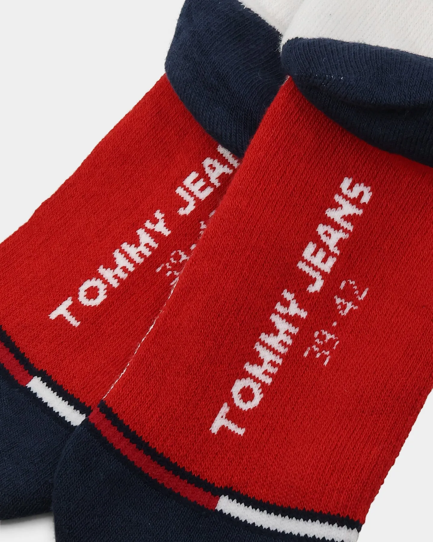 Tommy Jeans Vintage Cut Socks 2 Pack White