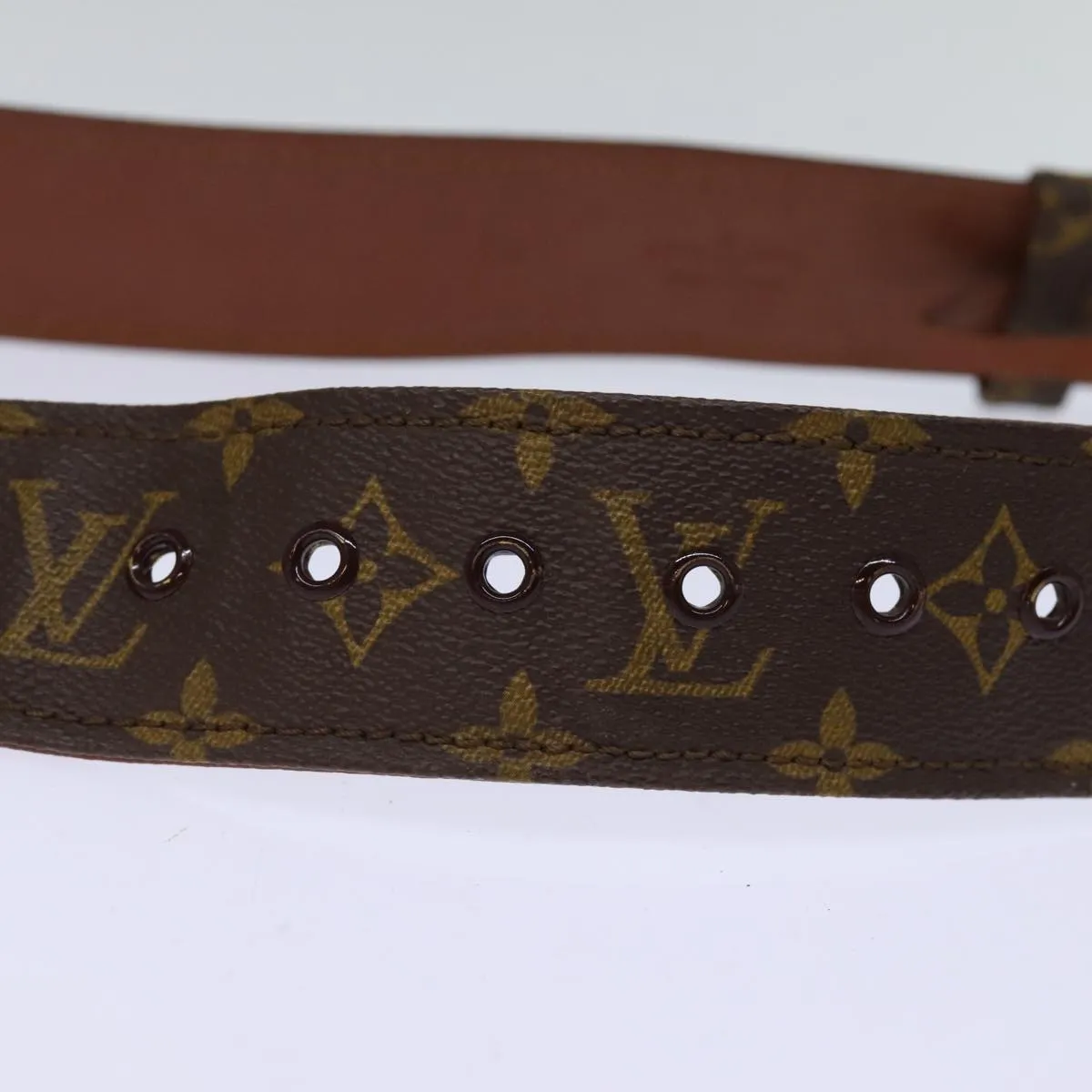 Trendy Inspired Louis Vuitton Monogram Ceinture Belt Old Model  Lv Auth Ti1660