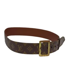 Trendy Inspired Louis Vuitton Monogram Ceinture Belt Old Model  Lv Auth Ti1660