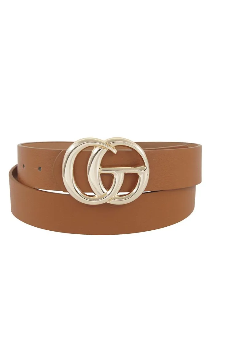 Trendy Letter Buckle Belt