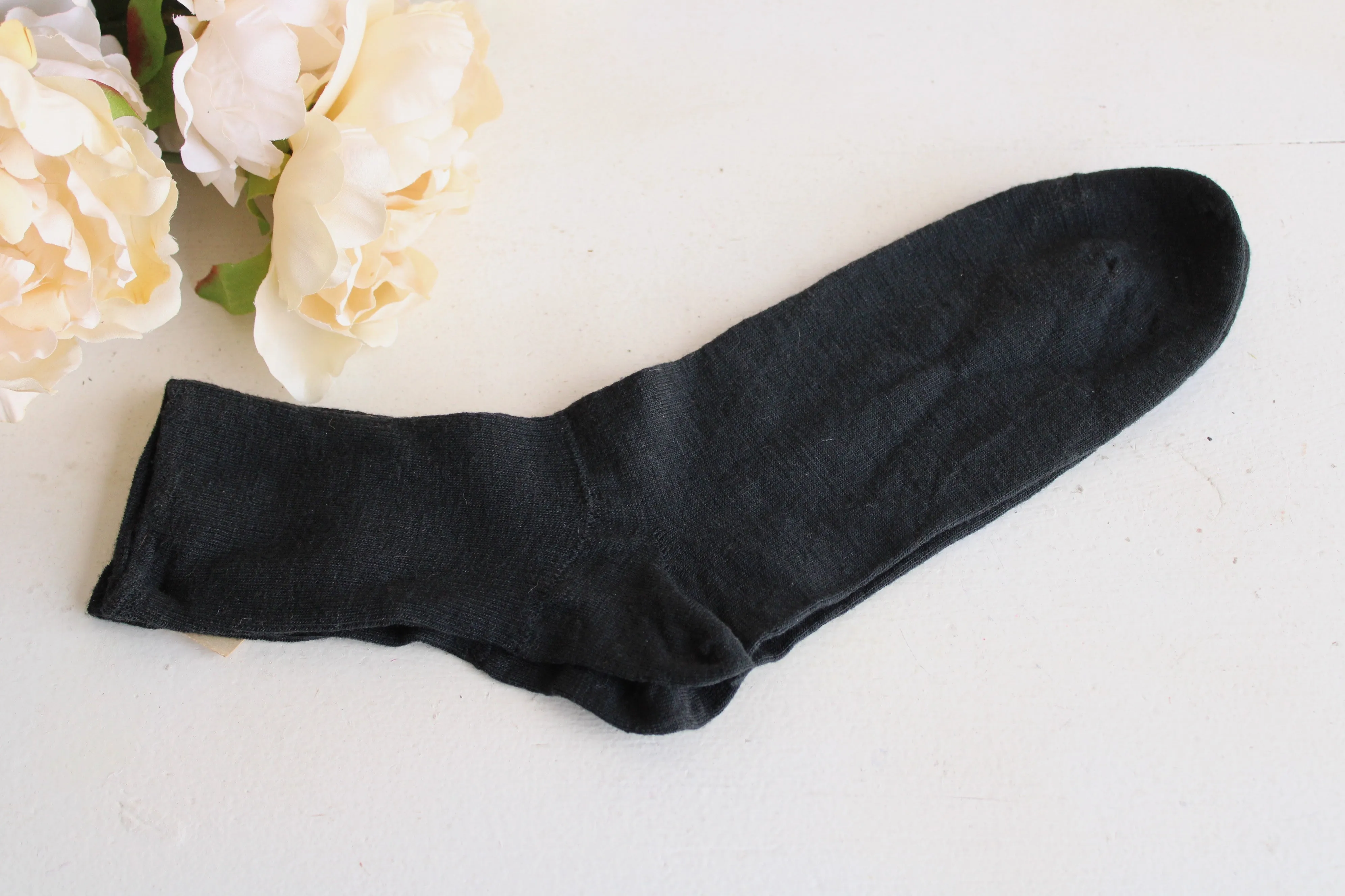 Vintage 1940s Men's Wool Socks