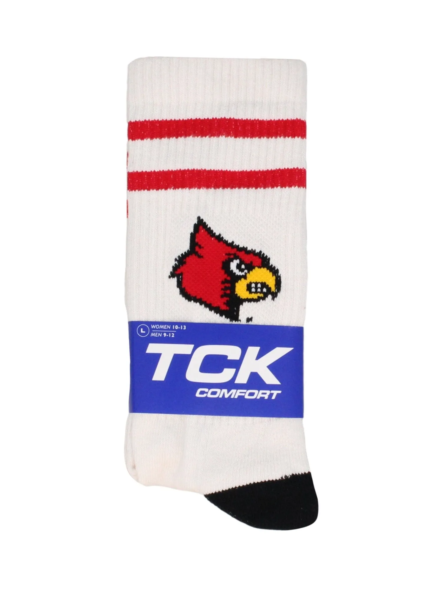 Vintage Louisville Cardinals Socks NCAA Socks For Men and Womens Soft Cotton Sock