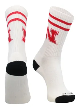 Vintage Nebraska Cornhuskers Socks NCAA Socks For Men and Womens Soft Cotton Sock